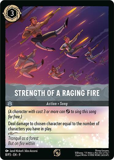 Strength of a Raging Fire (8/P3) [Promo Cards] - for just $1.25! 