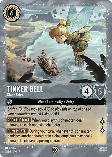 Tinker Bell - Giant Fairy (11/P3) [Promo Cards] - for just $2.85! 