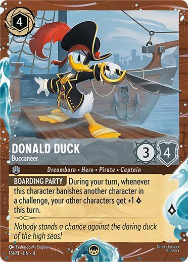 Donald Duck - Buccaneer (Disney Cruise Promo) (15/P3) [Promo Cards] - for just $28.65! 