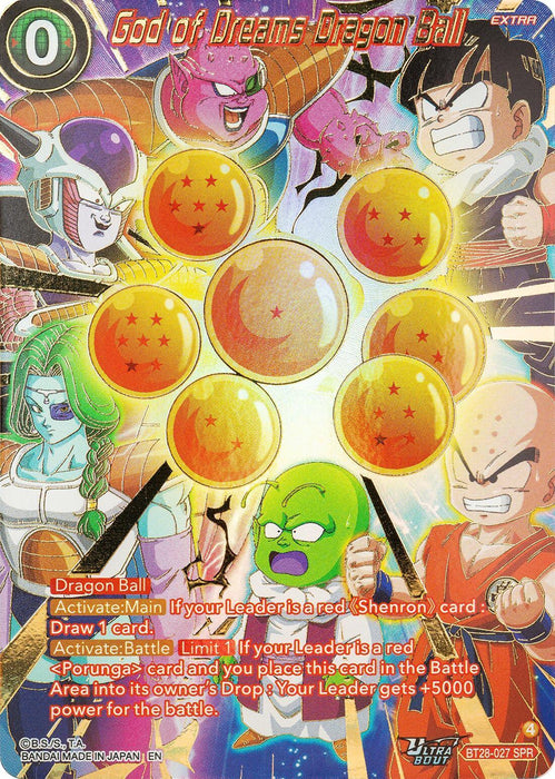 God of Dreams Dragon Ball (Special Rare) (BT28-027) [Prismatic Clash] - for just $6.50! 