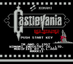 Castlevania Red Stained – NES Reproduction Cart - for just $49.99! 