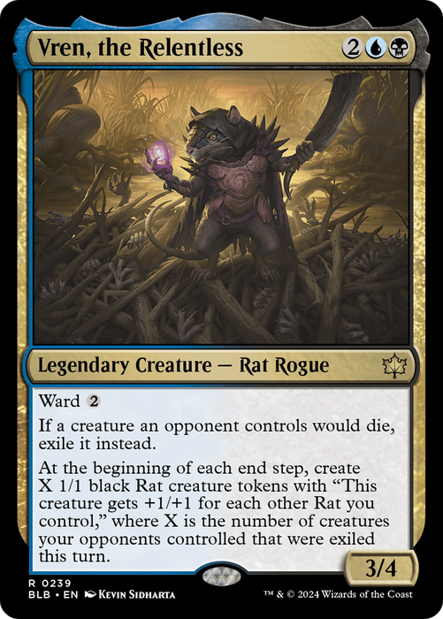 Vren, the Relentless (BLB-239) - Bloomburrow - for just $0.13! 