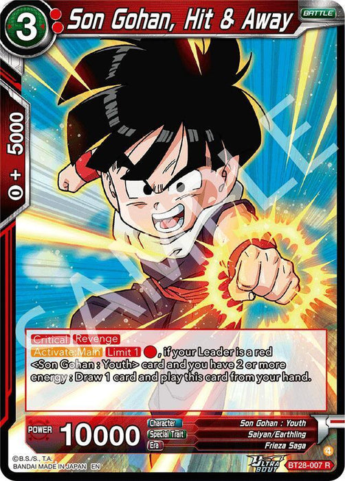 Son Gohan, Hit & Away (BT28-007) [Prismatic Clash] - for just $0.15! 