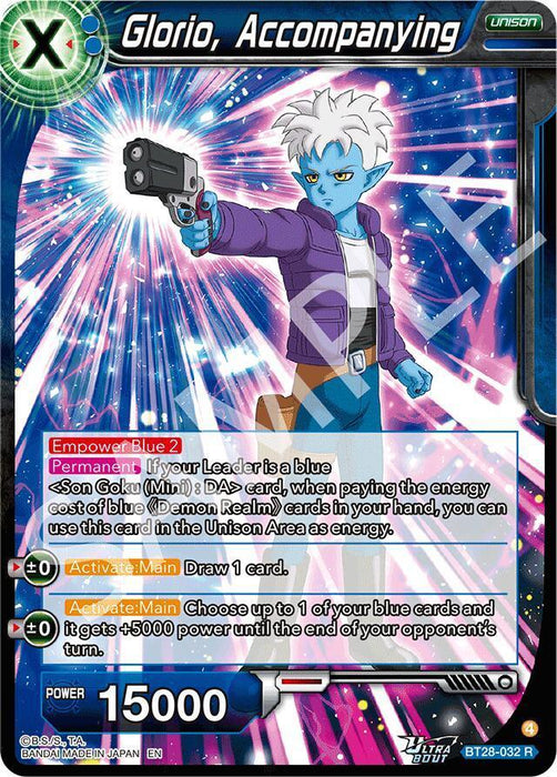 Glorio, Accompanying (BT28-032) [Prismatic Clash] - for just $0.25! 