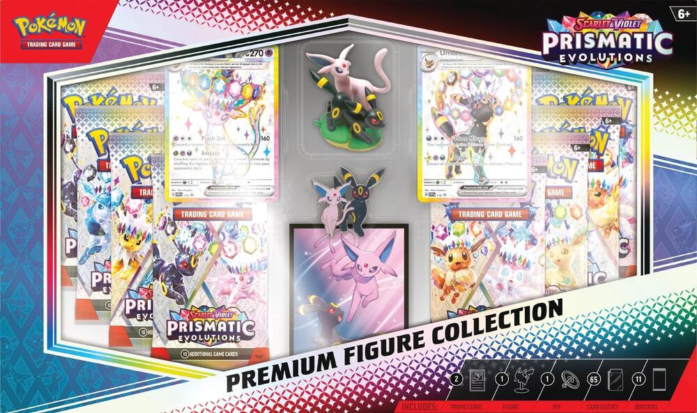 Pokemon: Scarlet & Violet - Prismatic Evolutions Premium Figure Collection - for just $114.99! 