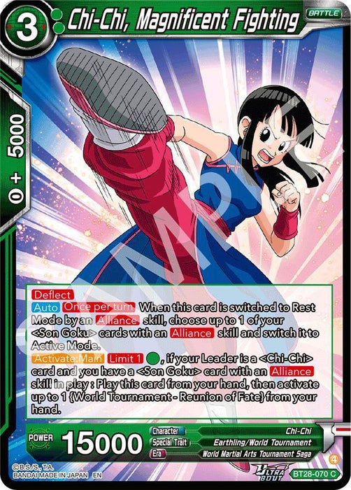 Chi-Chi, Magnificent Fighting (BT28-070) [Prismatic Clash] - for just $0.15! 