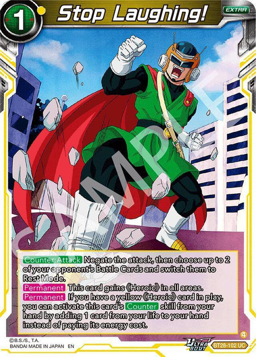 Stop Laughing! (BT28-102) [Prismatic Clash] - for just $0.15! 