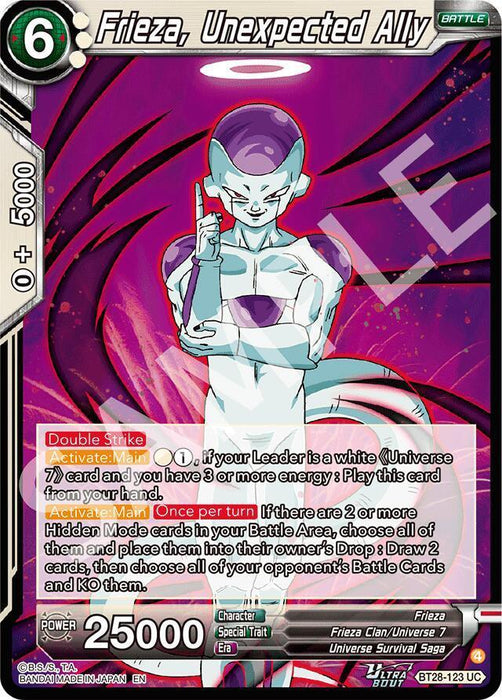 Frieza, Unexpected Ally (BT28-123) [Prismatic Clash] - for just $0.20! 