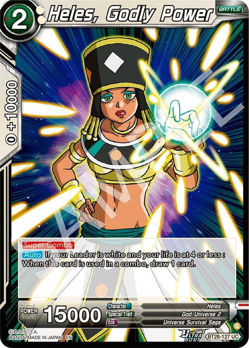 Heles, Godly Power (BT28-127) [Prismatic Clash] - for just $0.20! 