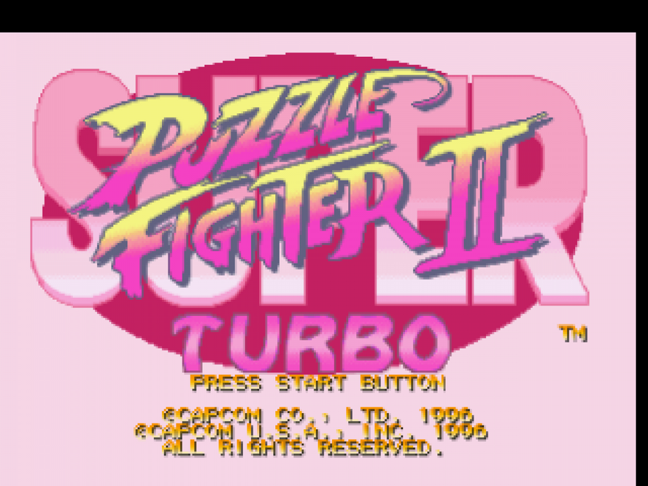 Super Puzzle Fighter II Turbo – PlayStation 1 (PS1) - for just $22.99! 