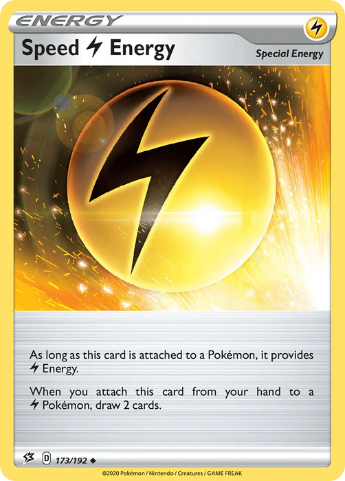 Speed Lightning Energy (173/192) [Sword & Shield: Rebel Clash] - for just $0.15! 