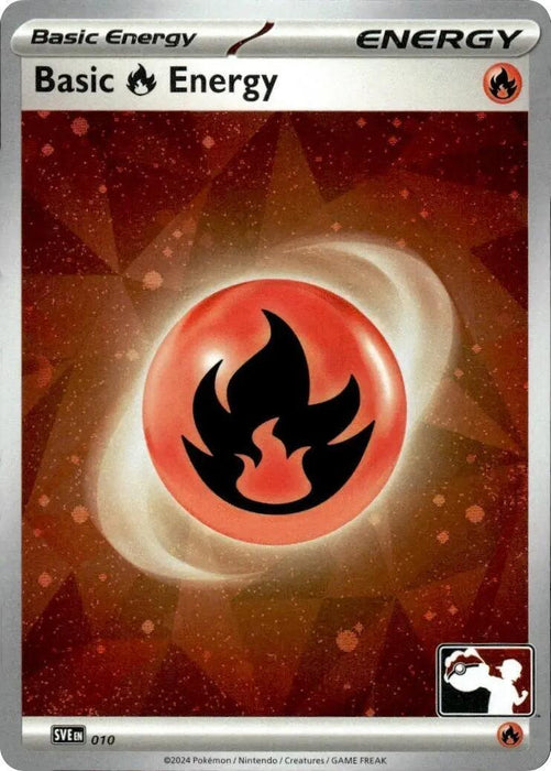 Basic Fire Energy (010) (Cosmos Holo) [Prize Pack Series Seven] - for just $0.30! 
