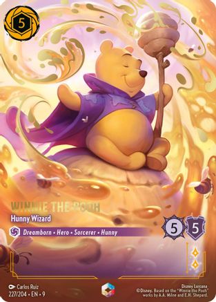 Winnie the Pooh - Hunny Wizard (Enchanted) (227/204) - Fabled Holofoil - for just $164.31! 