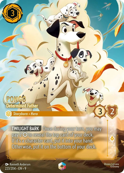 Pongo - Determined Father (Enchanted) (223/204) [Fabled] - for just $55.80! 