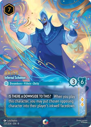 Hades - Infernal Schemer (Enchanted) (237/204) - Fabled Holofoil - for just $76.89! 