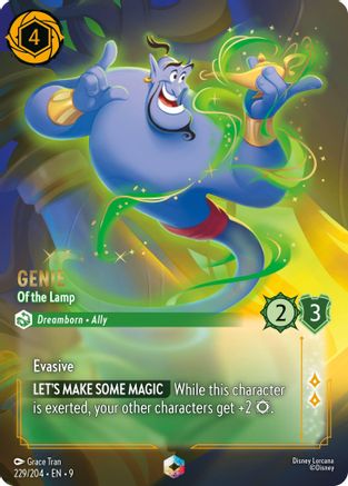 Genie - Of the Lamp (Enchanted) (229/204) - Fabled Holofoil - for just $27.71! 