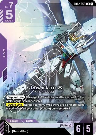 Gundam X (GD02-053) (GD02-053) - Dual Impact Holofoil - for just $0.30! 