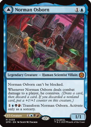 Norman Osborn (SPM-039) - Marvel's Spider-Man Foil - for just $1.68! 
