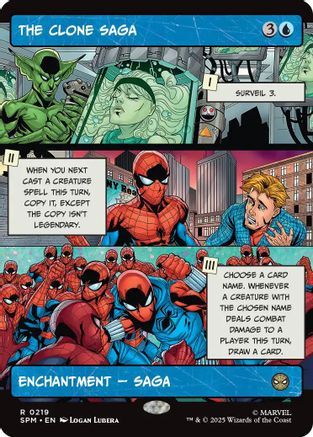 The Clone Saga (Borderless) (SPM-219) - Marvel's Spider-Man Foil - for just $0.20! 