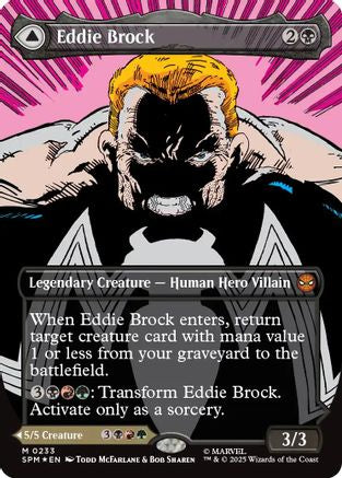 Eddie Brock (0233) (Borderless) (SPM-224) - Marvel's Spider-Man - for just $30.68! 