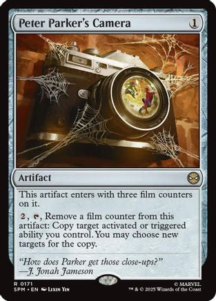 Peter Parker's Camera (SPM-171) - Marvel's Spider-Man - for just $0.51! 