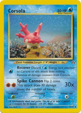 Corsola (37/75) [Neo Discovery Unlimited] - for just $2.75! 
