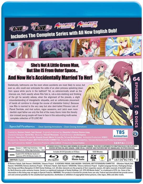 To Love Ru: The Complete Series (Blu-ray) - for just $76.99! 