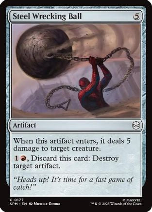 Steel Wrecking Ball (SPM-177) - Marvel's Spider-Man - for just $0.01! 