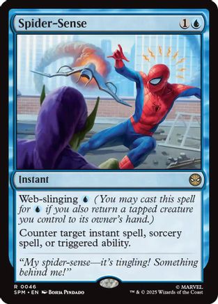 Spider-Sense (SPM-046) - Marvel's Spider-Man Foil - for just $1.04! 