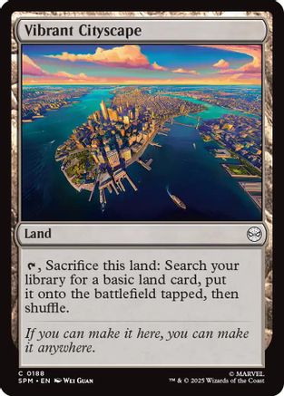 Vibrant Cityscape (SPM-188) - Marvel's Spider-Man - for just $0.05! 