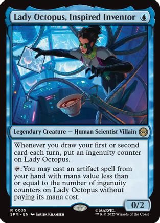 Lady Octopus, Inspired Inventor (SPM-035) - Marvel's Spider-Man Foil - for just $0.28! 