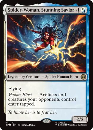 Spider-Woman, Stunning Savior (SPM-152) - Marvel's Spider-Man - for just $0.20! 