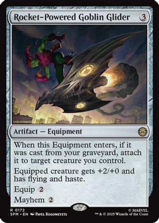 Rocket-Powered Goblin Glider (SPM-172) - Marvel's Spider-Man - for just $0.10! 