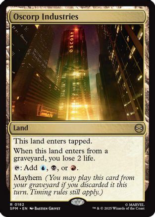 Oscorp Industries (SPM-182) - Marvel's Spider-Man - for just $0.17! 