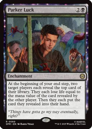 Parker Luck (SPM-060) - Marvel's Spider-Man Foil - for just $0.12! 