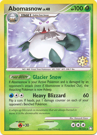 Abomasnow (19/123) [Countdown Calendar Promos] - Just $14! Shop now at Retro Gaming of Denver