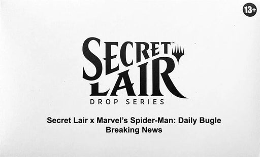 Secret Lair Drop: Secret Lair x Marvel's Spider-Man: Daily Bugle Breaking News - Non-Foil Edition [SLD] - for just $39.99! 