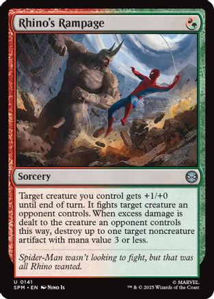 Rhino's Rampage (SPM-141) - Marvel's Spider-Man - for just $0.02! 