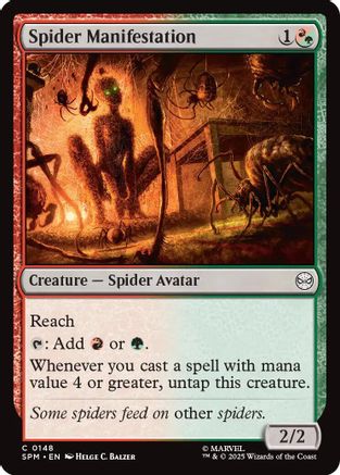 Spider Manifestation (SPM-148) - Marvel's Spider-Man Foil - for just $0.11! 