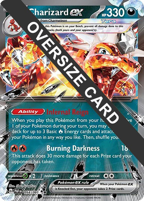 Charizard ex (054/091) (Jumbo Card) [Miscellaneous Cards] - for just $3! 