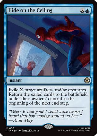 Hide on the Ceiling (SPM-032) - Marvel's Spider-Man Foil - for just $0.53! 