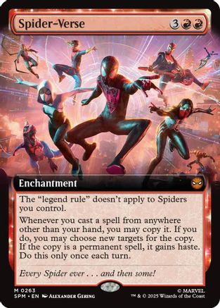 Spider-Verse (Extended Art) (SPM-263) - Marvel's Spider-Man Foil - for just $0.95! 