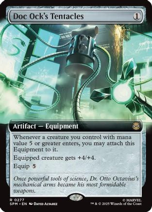 Doc Ock's Tentacles (Extended Art) (SPM-277) - Marvel's Spider-Man Foil - for just $0.13! 