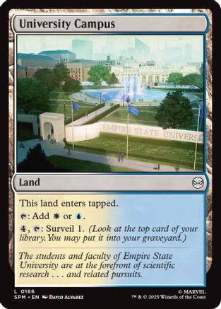 University Campus (SPM-186) - Marvel's Spider-Man - for just $0.05! 