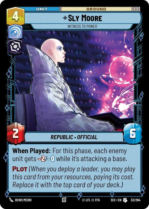 Sly Moore - Witness to Power (33/264) (33/264) [Secrets of Power] - for just $0.10! 