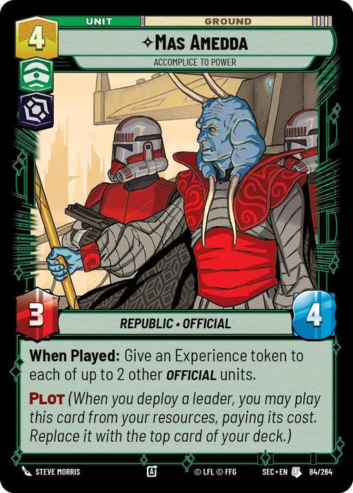 Mas Amedda - Accomplice to Power (84/264) (84/264) [Secrets of Power] - for just $0.10! 