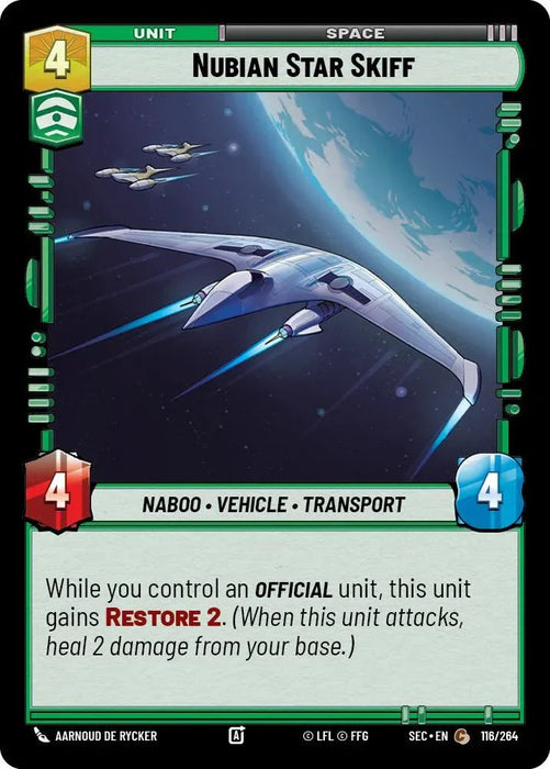 Nubian Star Skiff (116/264) (116/264) [Secrets of Power] - for just $0.10! 