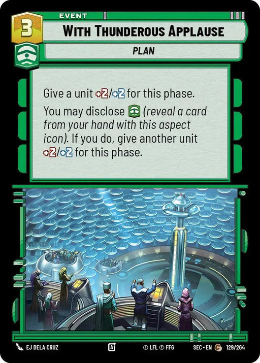 With Thunderous Applause (129/264) (129/264) [Secrets of Power] - for just $0.10! 