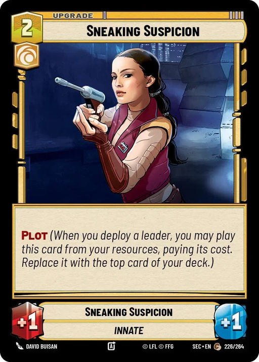 Sneaking Suspicion (226/264) (226/264) [Secrets of Power] - for just $0.10! 