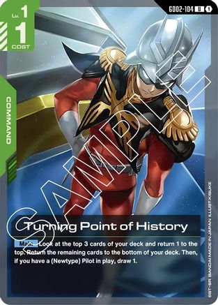 Turning Point of History (GD02-104) - Dual Impact - for just $0.04! 
